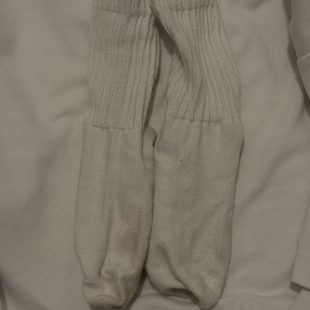 Women’s white tube socks
